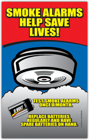 Smoke Alarms help save lives