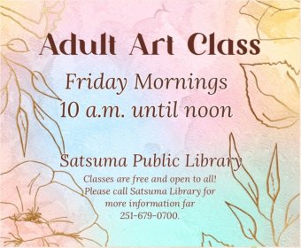 Adult Art Class