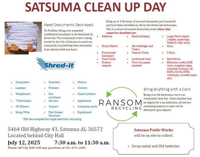 Cleanup Day Cleanup Day